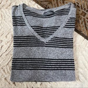 Market & Spruce dolman striped knit top